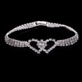 thumbnail image 2 of Brillante de Rhinestone 3 Filas Sunnimix Brazalete cristalino, 2 of 8