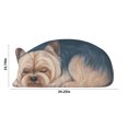 thumbnail image 2 of PureCasa Cute Dog Polyester Shower Bath Rug for Home Bathroom Toilet, Non-Slip Household Water Absorbent Quick Drying Floor Mats for Entrance Bedroom, Modern Style Home Decor, 1PC, 16"x34", D, 2 of 8