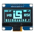 thumbnail image 1 of BTOER 1Pcs1.54 -inch for OLED display module 128 × 64 LCD screen display SSD1309 PM for OLED, 1 of 9