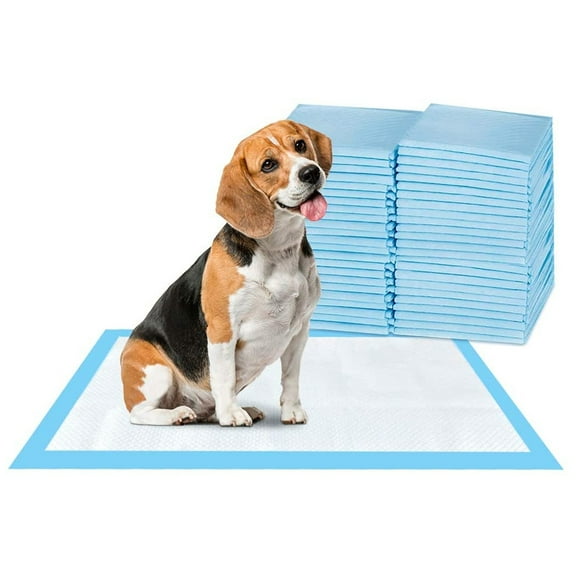 Pet Potty Training Pads for Dogs Puppy Pads Pee Pads, Quick Absorb, 24*18, (100 Count)