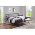 thumbnail image 5 of Lexicon Constance Twin Size Metal Daybed with Trundle in Dark Bronze, 5 of 5