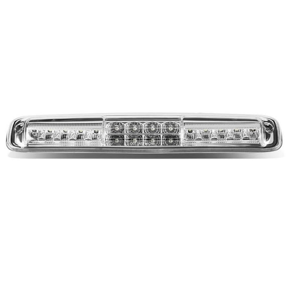 DNA Motoring For 99-07 Silverado Sierra 2-Row LED Third 3RD Brake Tail Light Cargo Lamp Chrome