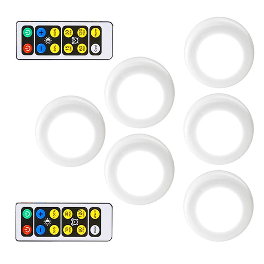 Duztion Light 60lm LED Remote Control Closet Light Adjustable Home Stair Night Lamp