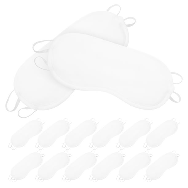 GOOHOCHY 20pcs portátiles para dormir cubre máscaras livianas oculares desechables cubiertas protectoras de ojo fiesta
