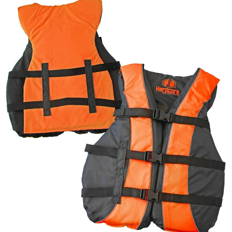 Hardcore life jacket paddle vest; Coast Guard approved Type III