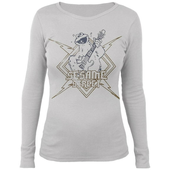Sesame Street - Lightning Juniors Long Sleeve T-Shirt - Medium