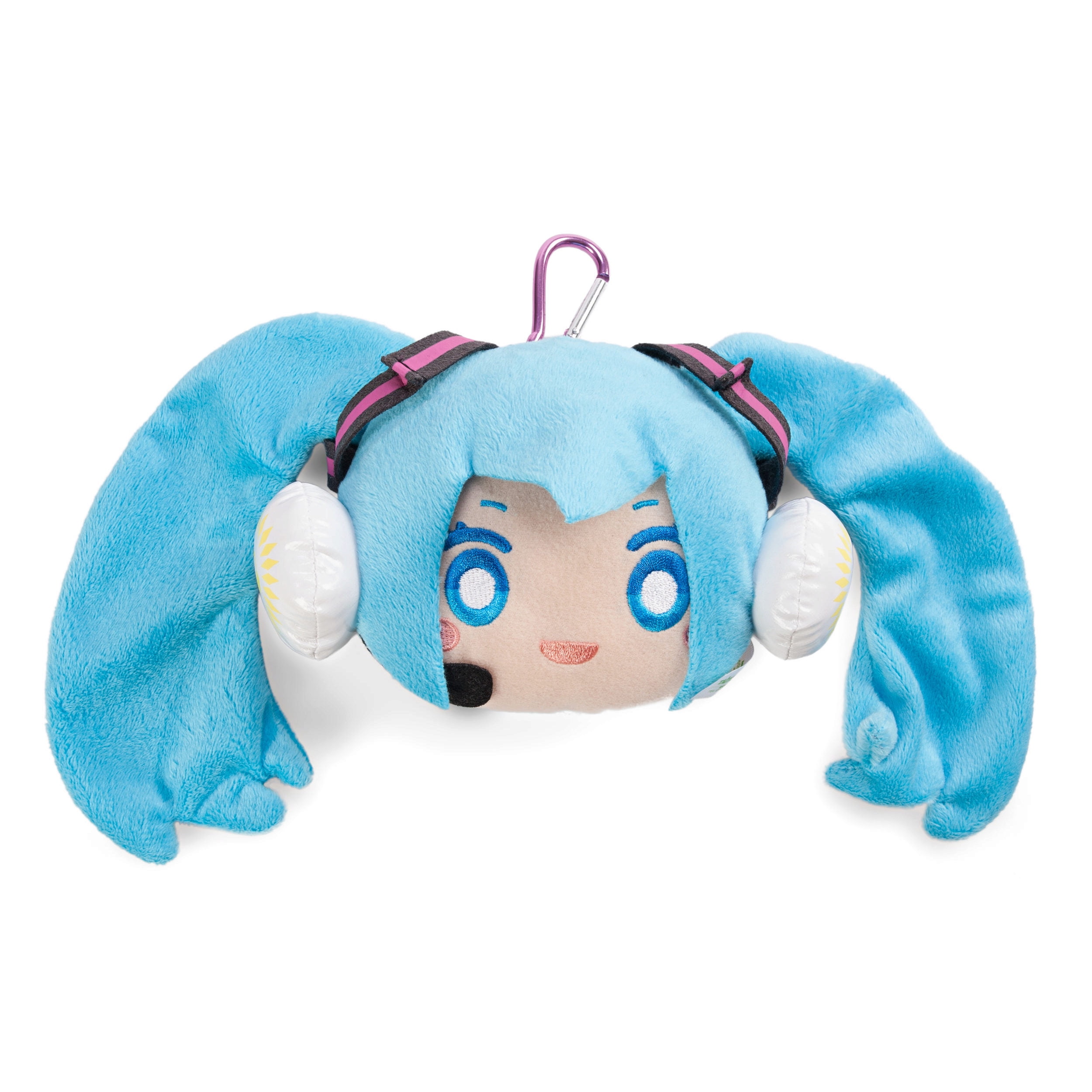 Hatsune Miku X Groove Coaster Happy Miku Face Plush Toy - Walmart.com - Walmart.com