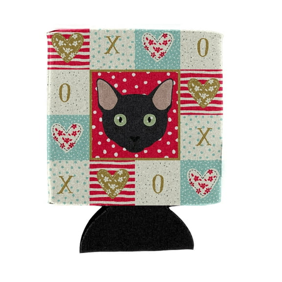 Carolines Treasures CK5131CC Mandalay Cat Love Can or Bottle Hugger Can Hugger multicolor