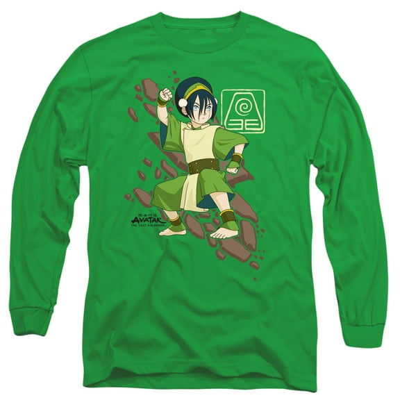 Avatar The Last Airbender Toph Rock Slide Unisex Adult Long-Sleeve T Shirt