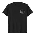 thumbnail image 6 of CAICJ98 Women's 250th America Anniversary Casual Printed Crew Neck T-Shirt USA Flag Tee 250 Years of Freedom Tshirts for Women (Black,XXXL), 6 of 7
