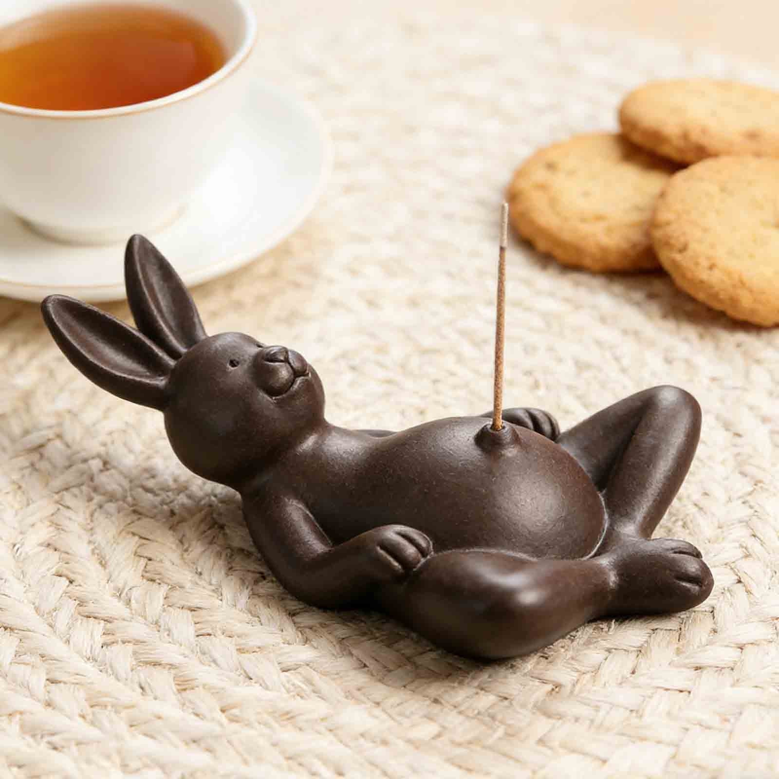 Clearance Bunny Incense Stick Holders Incense Stick Base Incense Home Decoration Item
