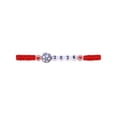 thumbnail image 1 of Deeceymbur Adjustable Soccer Bracelet Commemorative Hand Rope Football Sports Jewelry for Men Women Unisex Gift Memory Fan Woven Accessory, 1 of 6