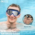 thumbnail image 2 of Swim Goggles 2 Pack for Adult Men Women, Anti-fog UV Protection No Leak 180° Wide View Clear Vision Pool Goggles, 2 of 10