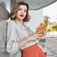 thumbnail image 6 of Case for iPhone 11 Case, Luxury Plating Rose Gold Edge, Cute Slim Soft TPU Bumper Cover Full Camera Protection Shockproof Protective Phone Case for iPhone 11 6.1", Brown, 6 of 15