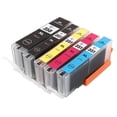 thumbnail image 2 of Cartuchos de Tinta Compatibles Recarga de Reemplazo para Impresora PIXUS MG5430 5530 MG5630 6330 6530 MG6730 7130 5 Colores (BK BK C M Y), 2 of 9