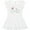 AA-White, variant on Inktastic Floral Bike Girls Toddler Dress
