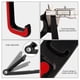 thumbnail image 4 of Soporte de pared para bicicleta - Percha de almacenamiento vertical para bicicletas para garaje (negro rojo), 4 of 5