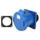 thumbnail image 2 of 220?250V 63A Industrial Connector 2P+E 3Pin Straight Plug IP67 Waterproof for Agriculture, 2 of 5
