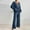 Blue, variant on Homewear Petite Daily Family Textured Crewneck Pajama Fall Fashion Must Haves 2 Piece Sets Pajamas Matching Sets Satin tops and Pants Streetwear Going Out Shirt Trousers Sets Terry, Brick Red