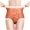Orange, variant on HWRETIE High-Waist Lace Trim Shaping Underwear - Women's Summer Lace Abdomen High Waist And Hip Lift Comfortable Body Sculpting Briefs