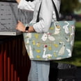 thumbnail image 6 of Rocae Cute Farm Birds for Large Women's Waterproof Beach Bag Tote with 7 Pockets Pool Bag for Travel Gym Vacation, 6 of 7