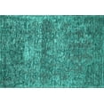 thumbnail image 1 of Ahgly Company Machine Washable Indoor Rectangle Persian Turquoise Blue Traditional Area Rugs, 2' x 3', 1 of 4