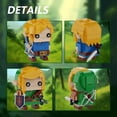 thumbnail image 3 of Juego de figuras de acción BuildingBoat Link con 334 piezas, 3 of 6