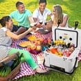 thumbnail image 3 of Portable Insulated Hard Cooler Box, 5-Day Ice Retention Heavy Duty Ice Chest for Beach Camping Fishing BBQ Outdoor Trip, 3 of 6