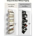 thumbnail image 6 of Yecaye 5-Shelf Over-the-Door Hanging Organizer, Beige, 1 Pack, 6 of 9
