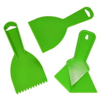 lixuesong Pack Of 3 Putty Scraper DIYer Texture Pattern Comb and Corner Trowel Tools For Spackling Wallpaper Paint Removal