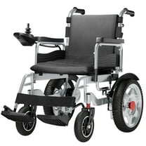Edcsi Electric Wheelchairs for Adults, Foldable Electric Wheelchair, Travel Folding Portable Mobility Scooter, Motorized Wheelchairs for Seniors, Lightweight Compact Fold Power Wheelchair