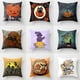 thumbnail image 2 of Style 9 Funda de almohada de Halloween de 18x18 pulgadas con dibujos de calabaza, murciélago, fantasma, funda de almohada, decoración, suministros para fiestas, 2 of 5