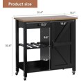 Kitchen Island with Small Kitchen Island on Wheels Portable Kitchen