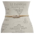 thumbnail image 2 of Women's Stretch Metal Waistband Elastic Belt With Rhinestone Bow Tie Buckle, 2 of 3