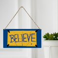 Rustic Hanging Wood Sign The World Can Be Better Wood Sign Wood Sign