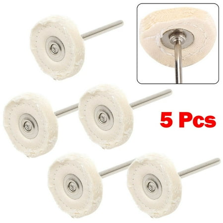 

BAMILL 5pcs Polishing Cloth Wheel Buffing Pad Polisher Tool Grinding Head For Jewelry