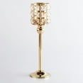 thumbnail image 2 of Candelabro de cristal con cristales para embellecer candelabros de boda brillantes L, 2 of 8
