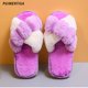 thumbnail image 1 of 2022, nuevo diseño, pantuflas peludas para casa de invierno para mujer, chanclas de piel esponjosa cruzada para el hogar, zapatos planos para interiores, chanclas para mujer Tan Jianjun  unisex, 1 of 2