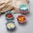 thumbnail image 3 of Oleegame 2PC Produce Storage Soy With Handles Snack seasoning For Ketchup Dish Mini Condiment Plate Kitchen，Dining & Bar, 3 of 9
