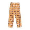 thumbnail image 3 of Lsque Dachshund Dog Puppy Print Men's Pajama Pants, Lounge Pant - Comfortable Home Wear,Elastic Waistband, Stylish Design-Large, 3 of 9