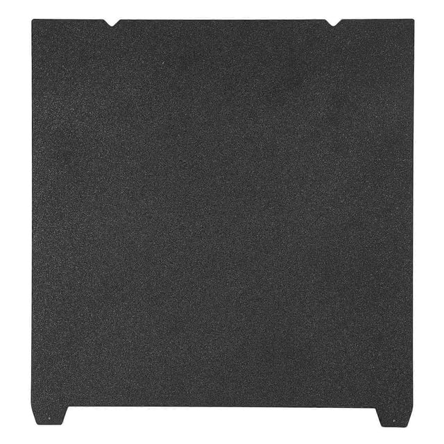 315 x 310 Double-sided Smooth and Flexible PEI Build Plate for 3D Printer with Positioning Hole for Screws