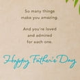 thumbnail image 4 of American Greetings Father's Day Card for Dad (Strength and Love), 4 of 6