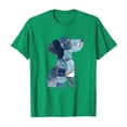 thumbnail image 4 of Qulqfy Women's Cartoon Shirts Dog Print Puppy Cute Shirts Green Graphic Women Short Sleeve Tops 2XL, 4 of 4