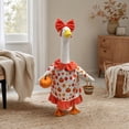 thumbnail image 4 of Qwtwty Thanksgiving Garden Goose Costume, 23" Fall Farmhouses Lawn Goose Decorative Outfit for Outdoor Patio Yard Garden Holiday Party Decor, 4 of 7