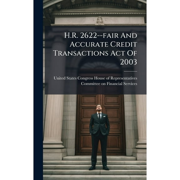 H.R. 2622--fair And Accurate Credit Transactions Act Of 2003, (Hardcover)