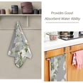 thumbnail image 2 of Coolnut Spring Elegant Flowers Birds Hand Towels 2 PCS, Kitchen Towel Ultra Soft and Highly Absorbent,Decorative Fingertip Face Towel for Bathroom Hotel, 28.3"x 14.4", 2 of 5