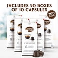 thumbnail image 4 of Espresso Italia Pods, Cremoso Coffee Capsule, 200 Espresso Pods  Intensity 8, 4 of 9