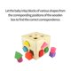 thumbnail image 5 of Juego De Combinación De Cubos Reconocimiento De Colores Juego De Mesa Reconocimiento Clasificación De Formas De Madera Con 13 Bloques De Formas Geométricas Para Niños Niños De Jardín De Infantes Cateissary FN002370-00, 5 of 6