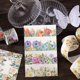 thumbnail image 4 of 1pc/pack Fresh Plants Flowers Masking Washi Tape Vintage Rose Decorative Adhesive Tape Diy Scrapbooking Sticker Label Stationery 30MM*118.11inch, 4 of 5