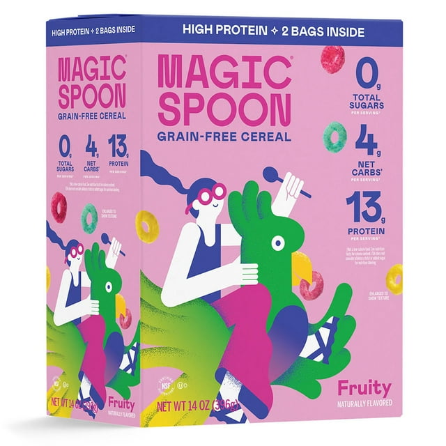 Magic Spoon Fruity Cereal, 14 oz.